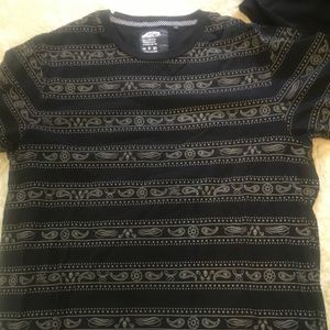Vans black bandana tee